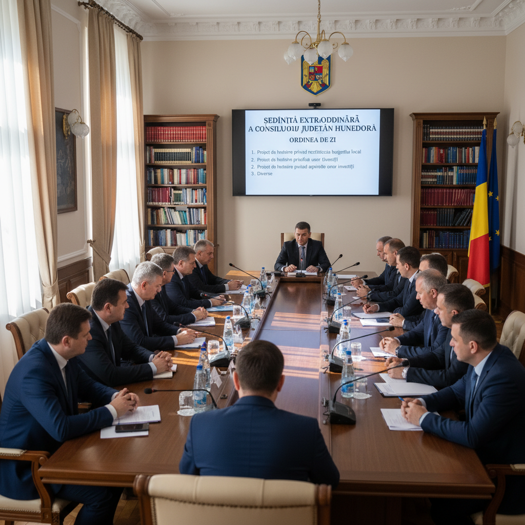 Detalii despre ordinea de zi