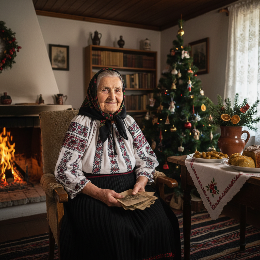 Doamna Luciana Veturia din Orăștie împărtășește amintiri despre sărbătorile tradiționale de altădată