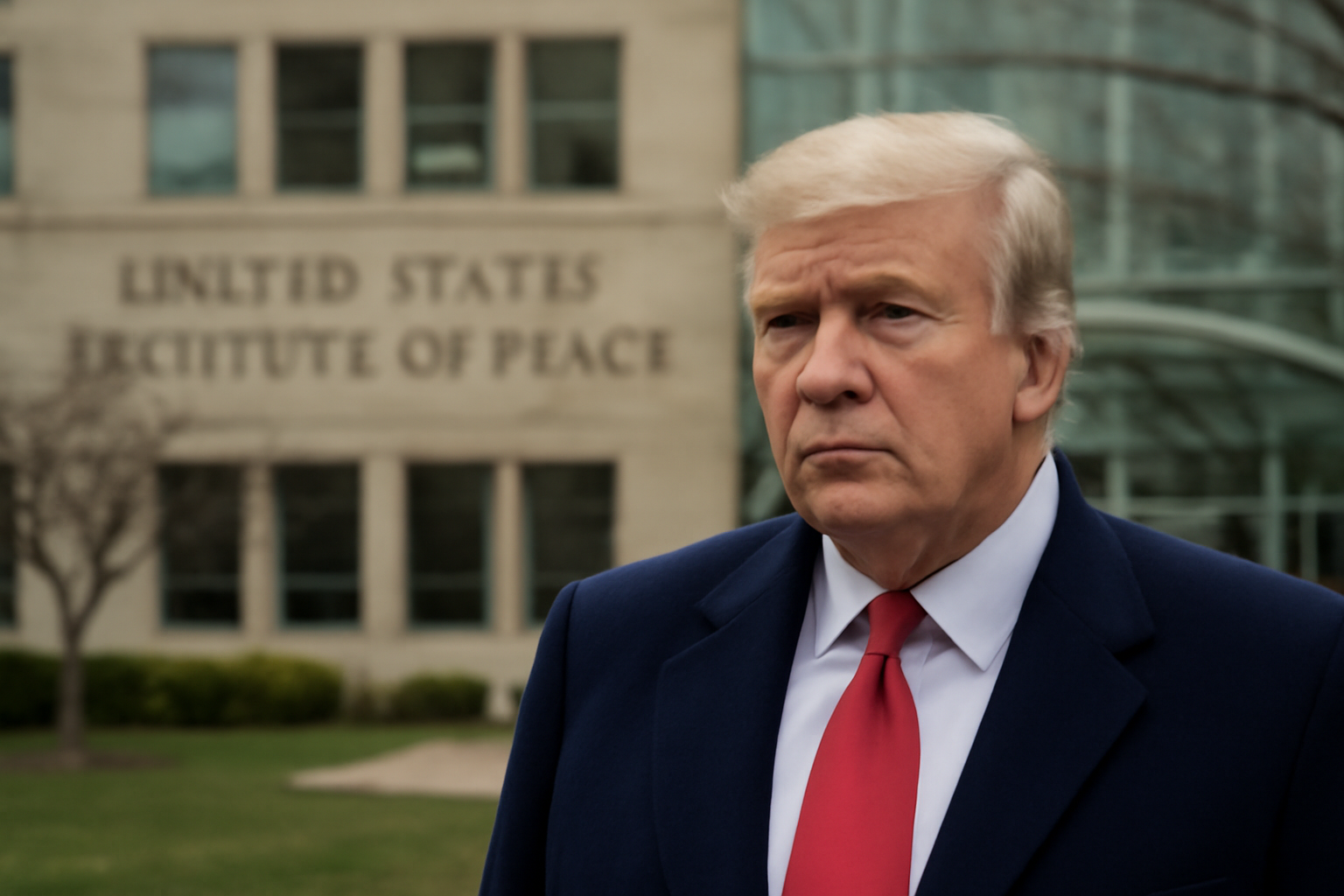 Institutul pentru Pace și-a schimbat numele în onoarea lui Trump, reflectând ambițiile sale