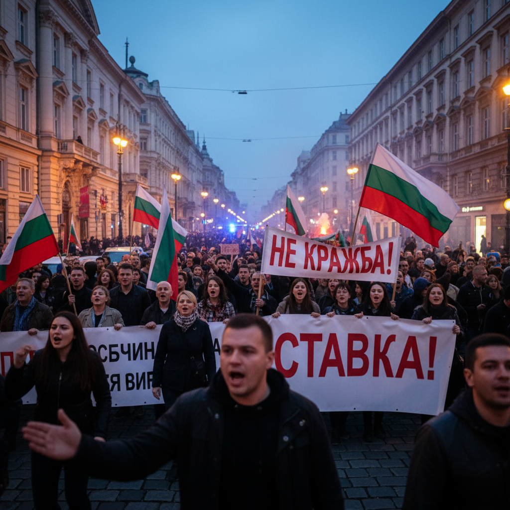 Proteste masive în Bulgaria – motivele nemulțumirii populației