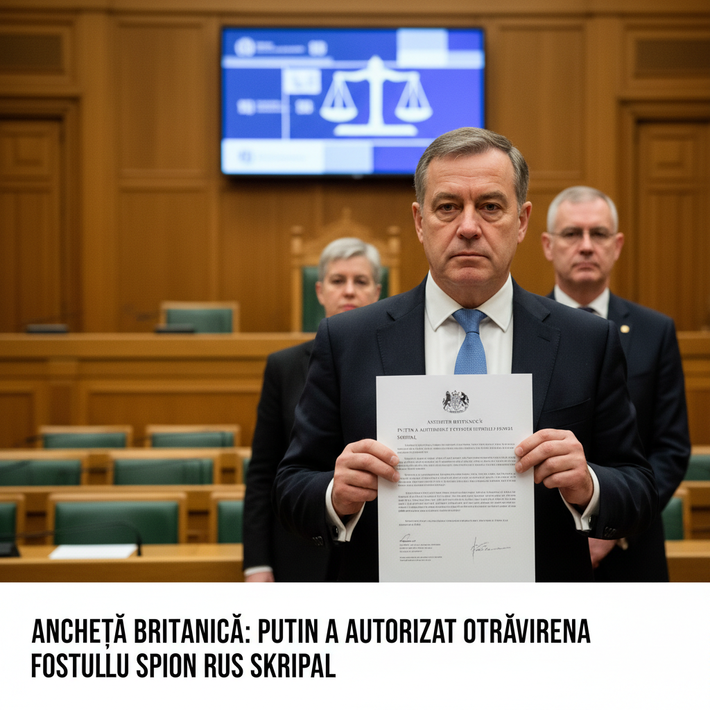 Putin a aprobat otrăvirea fostului spion rus Skripal