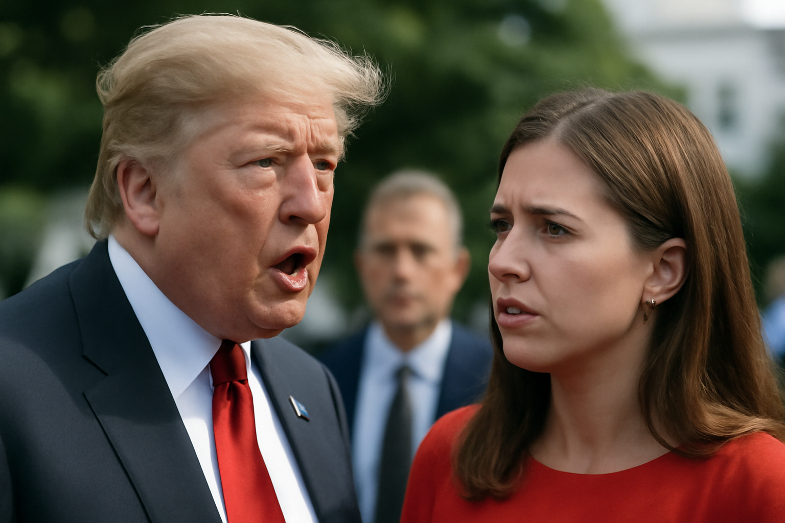 Trump l-a insultat pe o jurnalistă, numind-o proastă