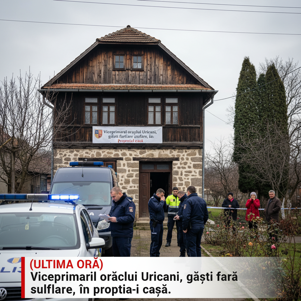 (ULTIMA ORĂ) Viceprimarul orașului Uricani, descoperit decedat în locuința sa